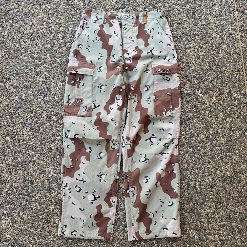 Vintage Military Pants Small 30x29 Trousers Desert Combat Chocolate Chip DCU 90s